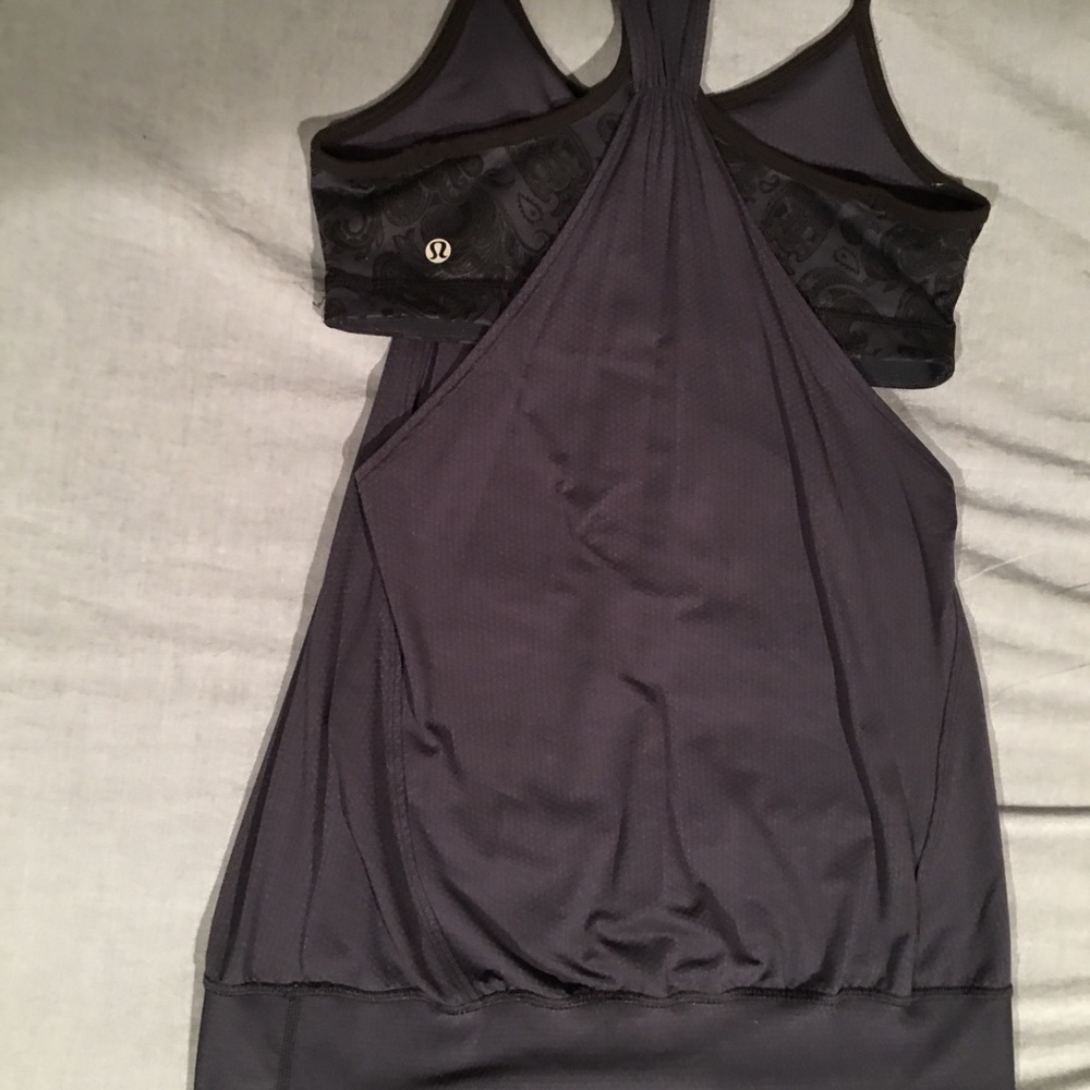 lululemon navy/ black floral